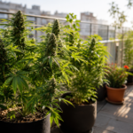 Cannabisanbau auf Balkon und Terrasse: Darauf kommt es an